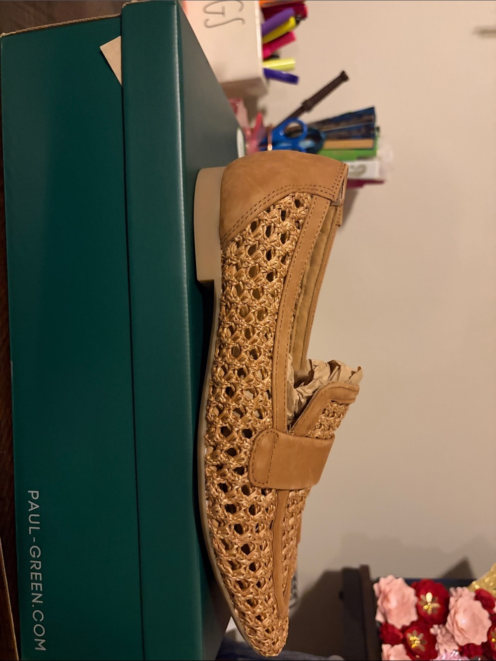 Paul Green Woven Delta Loafer - Picture 5 of 8